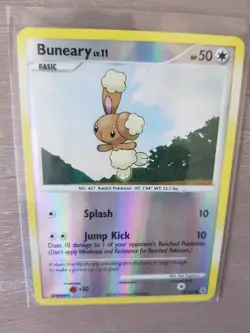 BUNEARY 73/130 DIAMOND & PEARL BASE SET, COMMON REVERSE HOLO POKEMON TCG CARD - Image 12