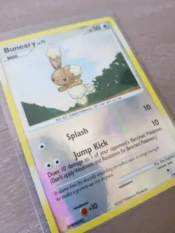 BUNEARY 73/130 DIAMOND & PEARL BASE SET, COMMON REVERSE HOLO POKEMON TCG CARD - Image 13