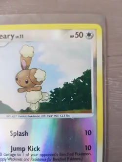 BUNEARY 73/130 DIAMOND & PEARL BASE SET, COMMON REVERSE HOLO POKEMON TCG CARD - Image 5