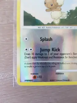 BUNEARY 73/130 DIAMOND & PEARL BASE SET, COMMON REVERSE HOLO POKEMON TCG CARD - Image 7