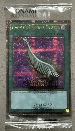 Yu-Gi-Oh! Harpie's Feather Duster 18144506 - Quarter Century Rare - 27113-Card - Image 3
