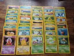 Pokemon Vintage WOTC Mixed Sets Common/Uncommon Lot - 106 Total Cards. HP-LP - Image 11
