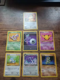Pokemon Vintage WOTC Mixed Sets Common/Uncommon Lot - 106 Total Cards. HP-LP - Image 12