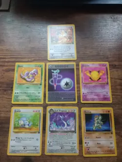 Pokemon Vintage WOTC Mixed Sets Common/Uncommon Lot - 106 Total Cards. HP-LP - Image 2