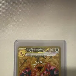 Charizard EX Full Art Secret Rare Obsidian Flames Pokemon Card - Image 8