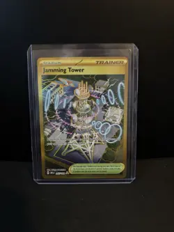 Jamming Tower 243/182 Sv10: Destined Rivals Holo Hyper Rare NM Pokemon Card 2025 - Image 3