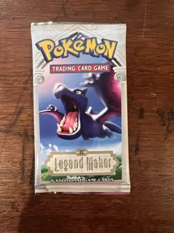 EX Legend Maker 2007 Card Art English Aerodactyl Pokemon TCG Booster Pack SEALED - Image 1