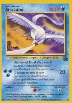 Pokémon TCG - Articuno 22 - Movie Promo - Wizards Black Star Promos [Near Mint] - Image 2