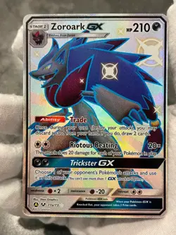 Pokémon TCG Zoroark GX 077a/073 Shining Legends Alt Art Holo Full Art Promo NM - Image 9