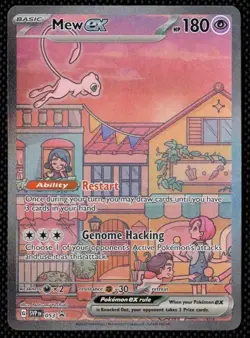 Pokemon Mew ex SVP-EN/053 Special Illustration Rare 151 UPC Promo - Image 1