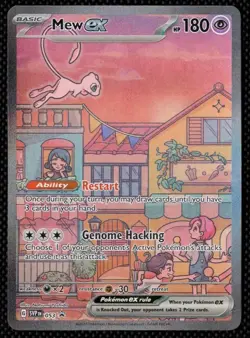 Pokemon Mew ex SVP-EN/053 Special Illustration Rare 151 UPC Promo - Image 3