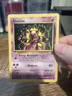 Pokémon Card Mewtwo Wizards Black Star Promos 14 Regular Promo - Image 2