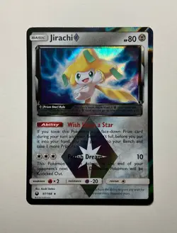 Jirachi Prism Star Holo Rare 97/168 - Pokémon Sun & Moon Celestial Storm NM - Image 2