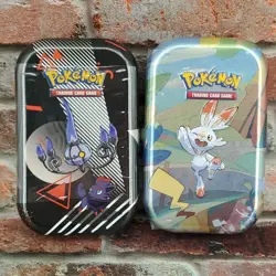 (2) Pokémon TCG Unova Mini Tin & Galar Pals Mini Tin (LOT OF 2) - Image 1