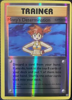 Misty's Determination 80/108 Evolutions Reverse Holo - Pokémon Card - Image 3