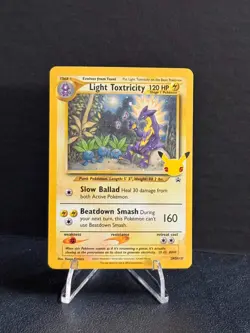 Light Toxtricity SWSH137 💎 Pokemon Celebrations 25th Anniversary Holo - Image 1
