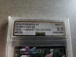 AGS 9.5 Pokémon Sylveon EX XY Generations 2016 Radiant #RC32 MINT Population 7 - Image 9