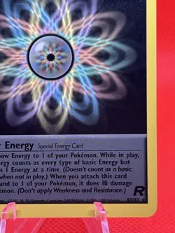 Pokemon TCG 1st Edition Team Rocket Rainbow Energy Non Holo Rare 80/82 NM - Image 4