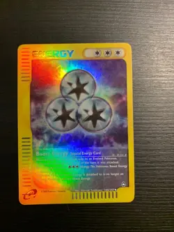 Boost Energy 145/147 REVERSE HOLO Pokemon Aquapolis Vintage WOTC 2003 - Image 1