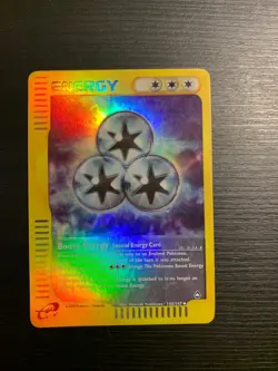 Boost Energy 145/147 REVERSE HOLO Pokemon Aquapolis Vintage WOTC 2003 - Image 3