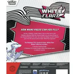 Pokémon TCG Scarlet Violet White Flare Binder Collection Box - PRESALE - Image 3
