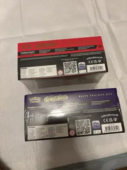 Nintendo Pokémon TCG Scarlet & Violet Elite Trainer Box set of two - Image 4