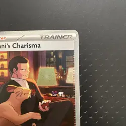 Giovanni's Charisma SIR from Pokemon 151 - Pokemon Card 204/165 - Near Mint - Image 2