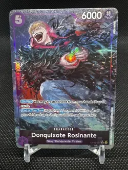 Donquixote Rosinante OP10-072 SR (Alt Art) Royal Blood One Piece TCG Card - Image 1