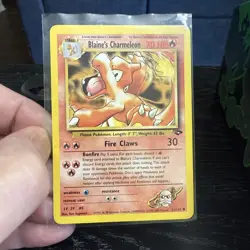 Blaine's Charmeleon 31/132 Gym Challenge Regular Pokemon card-NM! - Image 1