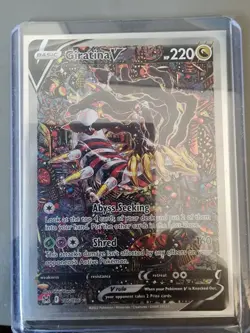 Giratina v Alternate Full Art Holo Card 186/196 Swsh11: Lost Origin - Mint - Image 1