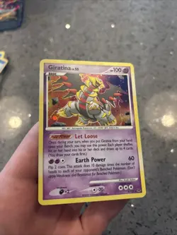 Giratina 9/127 Platinum Pokemon Card Vintage 2009 Holo LP - Image 3