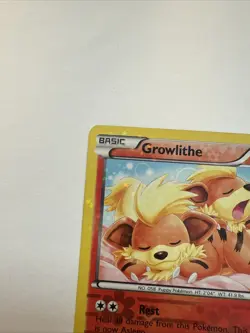 PokÃ©mon TCG Growlithe Legendary Treasures RC4/RC25 Uncommon Card LP Condition - Image 5