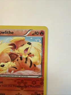 PokÃ©mon TCG Growlithe Legendary Treasures RC4/RC25 Uncommon Card LP Condition - Image 6