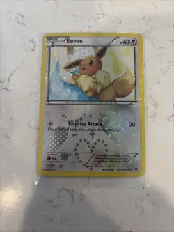 PokÃ©mon TCG Eevee Holo Card RC14/RC25 Legendary Treasures Radiant Collection - Image 1