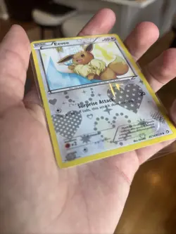 PokÃ©mon TCG Eevee Holo Card RC14/RC25 Legendary Treasures Radiant Collection - Image 3
