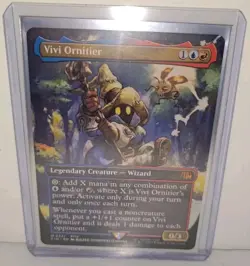 MTG Vivi Ornitier [Borderless NON-FOIL] - [NM] Final Fantasy Mythic Wizard - Image 1