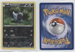 Poochyena Reverse Foil Pokemon XY Phantom Forces #53 x9h - Image 3