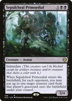 MTG  Sepulchral Primordial [Starter Commander Decks] Near Mint  Magic - Image 1