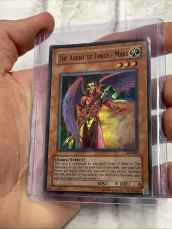 YUGIOH THE AGENT OF FORCE MARS AST-009 SUPER LP Card Yu-Gi-Oh! Lightly Played - Image 1
