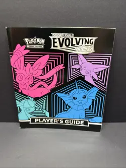 Pokemon TCG Sword & Shield Evolving Skies Player's Guide From ETB W Card Sleeves - Image 4