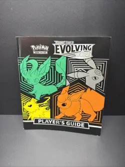 Pokemon TCG Sword & Shield Evolving Skies Player's Guide From ETB W Card Sleeves - Image 2