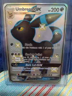 PokÃ©mon Umbreon GX TCG Full Art Ultra Rare Holo Card SV69/SV94 NM/M Condition - Image 1