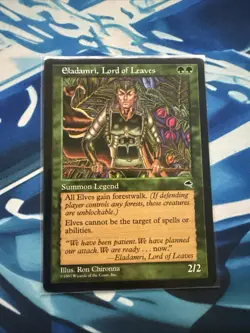 1x Eladamri, Lord of Leaves - Tempest - MTG - Magic the Gathering - light play - Image 1