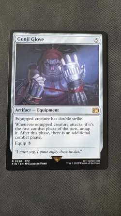 Genji Glove, Final Fantasy Regular, 258, NM MTG - Image 1