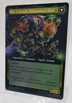 Exdeath, Void Warlock (Extended Art) (FOIL) U #485 Final Fantasy Magic MTG FIN - Image 4