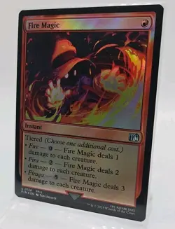 Fire Magic (FOIL) U #136 MTG Final Fantasy Magic Fin En FF9 FFIX Vivi - Image 2