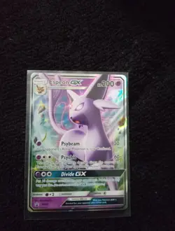 Espeon GX Black Star Promos Sun & Moon PokÃ©mon TCG Card #SM35 - Image 1