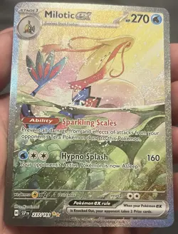 Pokemon TCG Milotic EX 237/191 Special Illustration Rare Surging Sparks SIR NM - Image 1