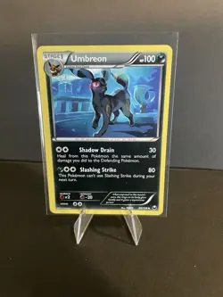 Pokemon TCG Umbreon 60/108 Dark Explorers DEX Non-Holo Uncommon Black & White LP - Image 1