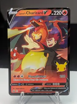 Pokemon Lance's Charizard V SWSH133 Sword & Shield: Promo Card Holo Foil - Image 1